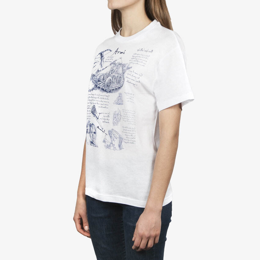 LEONARDO DA VINCI T-SHIRT - WEAPONS - Firenze Musei Store